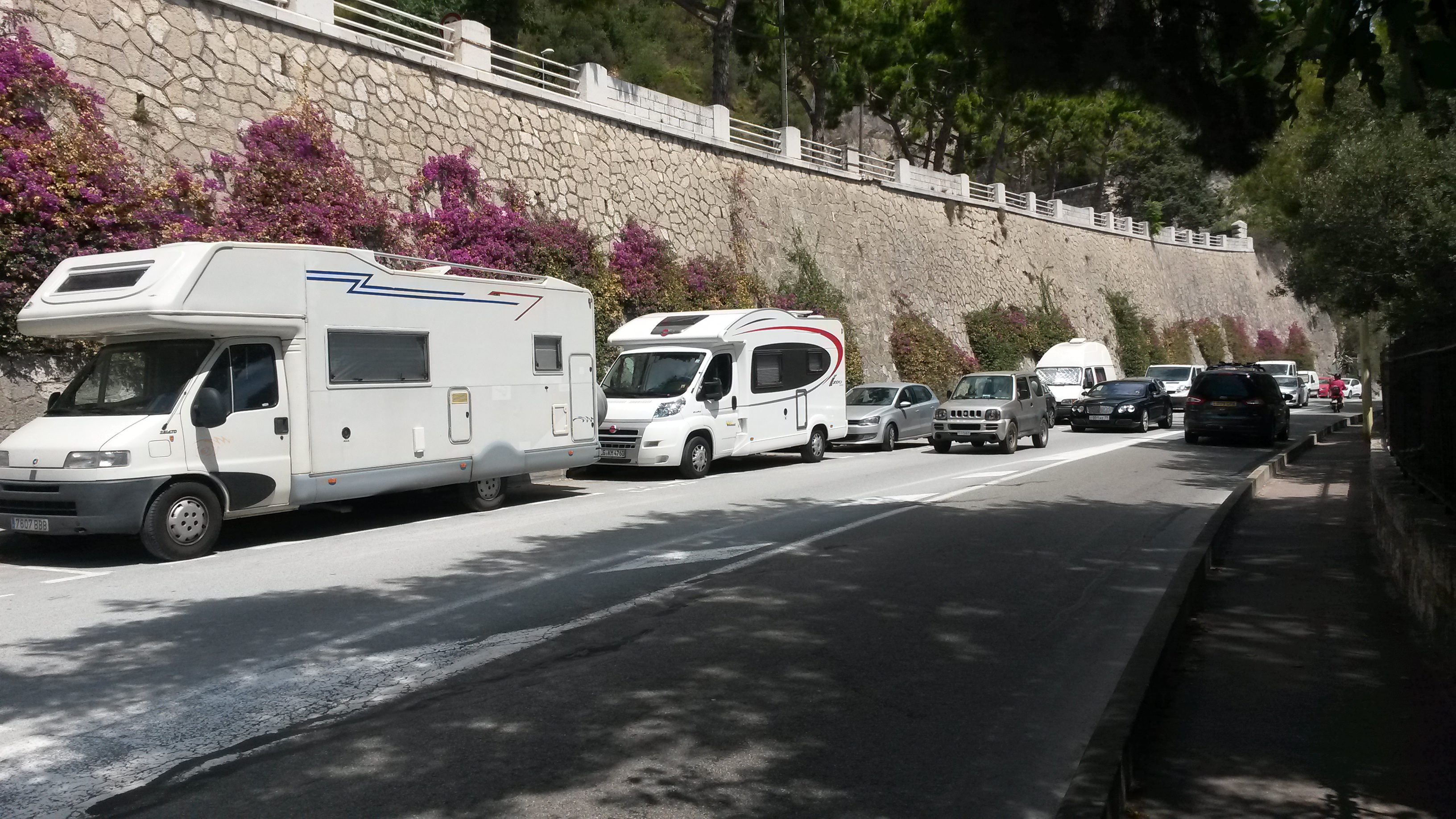 Parkování před Monakem